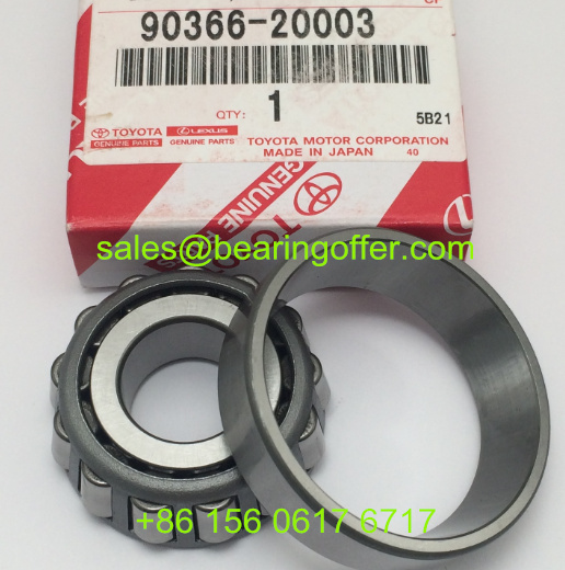90366-20003 Steering Knuckle Bearing 20*52*16.25 Roller Bearing - Stock for Sale
