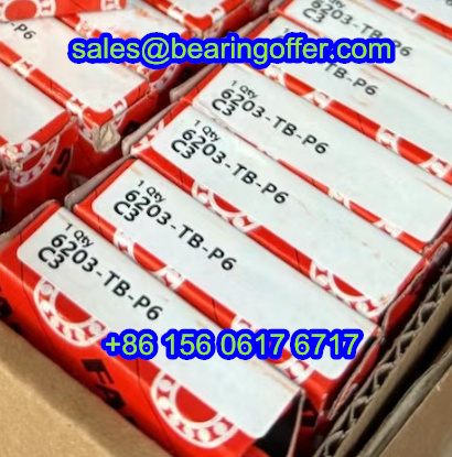 6203-TB-P6-C3 Deep Groove Ball Bearing 17x40x12 Rolling Bearing 6203TB.P63 - Stock for Sale
