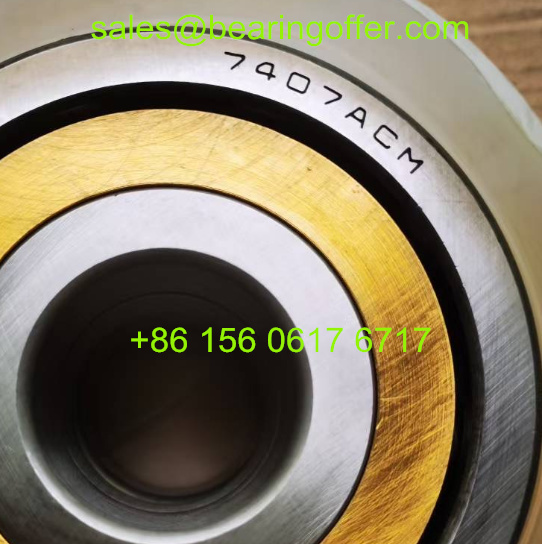 7407ACM Angular Contact Ball Bearing 35x100x25 Rolling Bearing - Stock for Sale