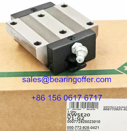 KWSE20-V1-G2 Linear Carriage KWSE20-V1 Guideway Block KWSE20 - Stock for Sale
