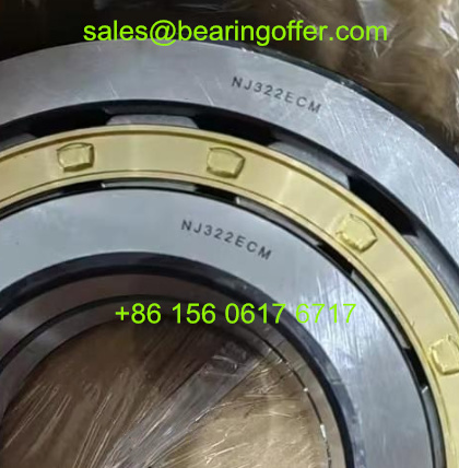 NJ322ECM Cylindrical Roller Bearing 110x240x50 Rolling Bearing NJ322 - Stock for Sale