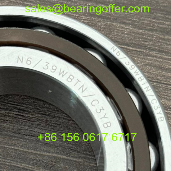 N6/39WBTN/C3YB Automobile Bearing 39x68x22 Roller Bearing N6/39WBTNC3YB - Stock for Sale