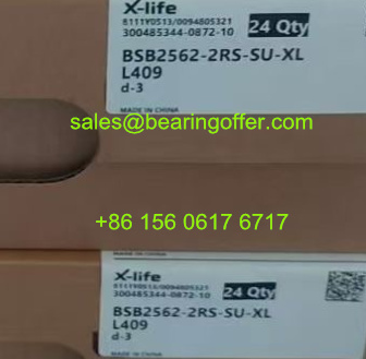 BSB2562-2RS-SU-XL-L409 Ball Screw Support Bearing 25x62x15 Ball Bearing - Stock for Sale