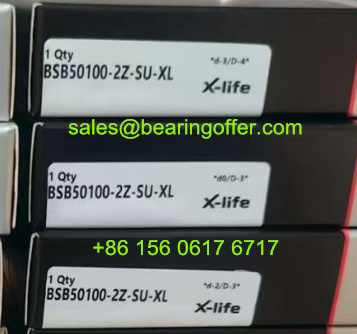 BSB50100-2Z-SU-XL Ball Screw Support Bearing 50x100x20 Ball Bearing - Stock for Sale