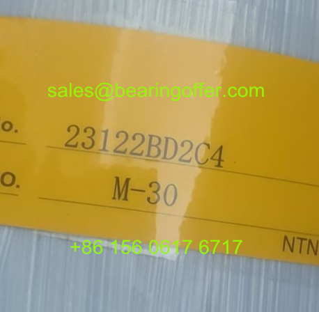 23122BD2C4 Spherical Roller Bearing 110x180x56 Rolling Bearing - Stock for Sale