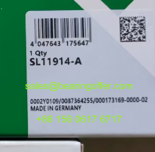 SL11914-A Cylindrical Roller Bearing 70*100*44 Rolling Bearing SL11914A - Stock for Sale