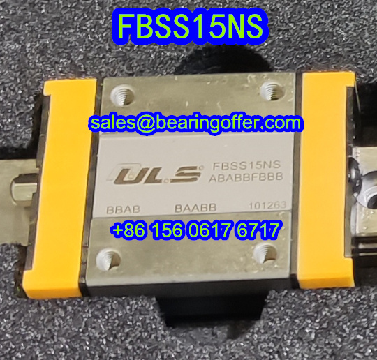 FBSS15NS Linear Carriage 12x32x42 Runner Block FBSS15 - Stock for Sale