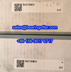 NU319EMC4 Cylindrical Roller Bearing 95*200*45 Rolling Bearing - Stock for Sale