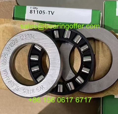 81105-TV Thrust Bearing 25x42x11 Roller Bearing WS81105 - Stock for Sale