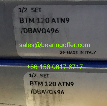 BTM120ATN9/DBAVQ496 Thrust Bearing 120x180x54 Ball Bearing BTM120A - Stock for Sale