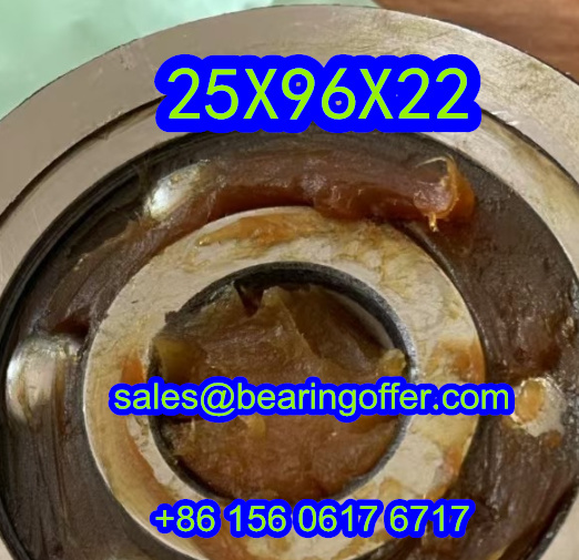 25X96X22 Deep Groove Ball Bearing 25*96*22 Rolling Bearing - Stock for Sale