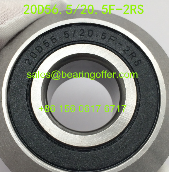 20D56.5/20.5F-2RS1 Guide Rail Bearing 20x56.5x20.5 Ball Bearing 20D56.5/20.5F - Stock for Sale