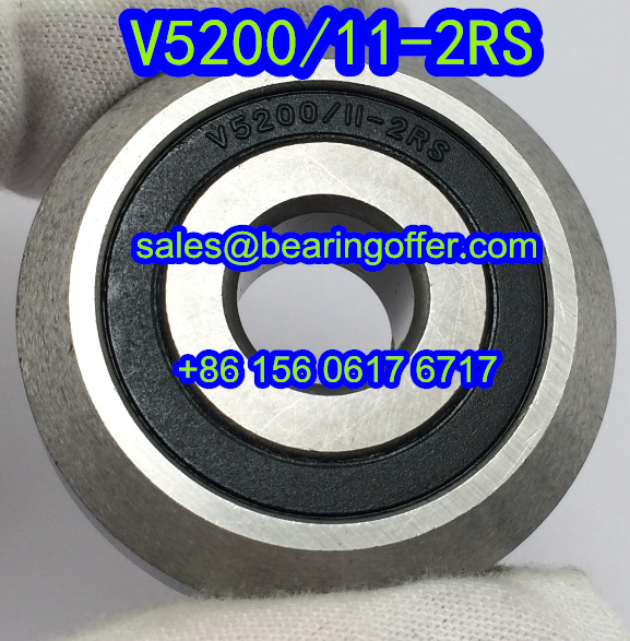 V5200/11-2RS Guide Rail Bearing 11x38x12 Ball Bearing V5200-11 - Stock for Sale