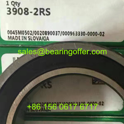 3908-2RS Angular Contact Bearing 40x62x16 Ball Bearing 3908-A-2RSR - Stock for Sale