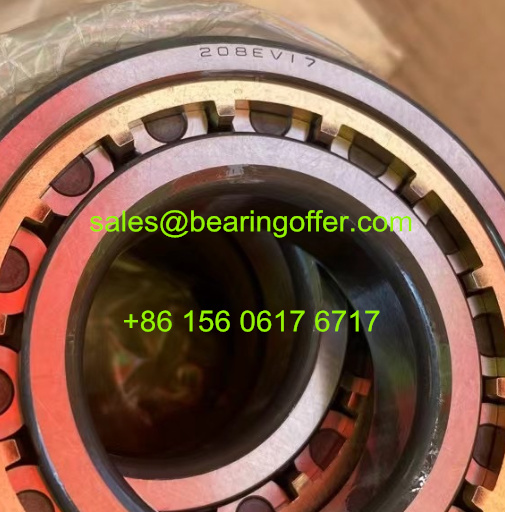 6A-NJ208EV17 Cylindrical Roller Bearing 40x80x18 Rolling Bearing 208EV17 - Stock for Sale
