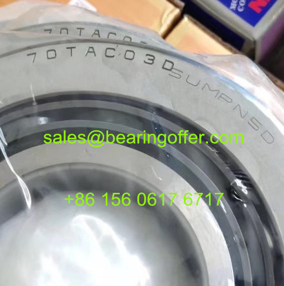 70TAC03D SUMPN5D Ball Screw Support Bearing 70x150x35 Ball Bearing - Stock for Sale