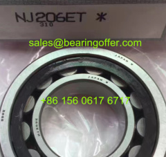 NJ206ET Cylindrical Roller Bearing 30x62x16 Rolling Bearing NJ206E - Stock for Sale