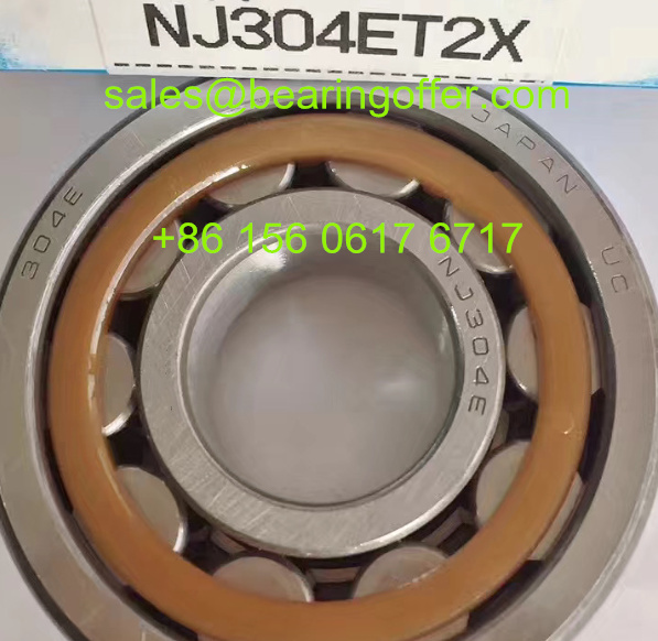 NJ304ET2X Cylindrical Roller Bearing 20x52x15 Rolling Bearing NJ304E - Stock for Sale