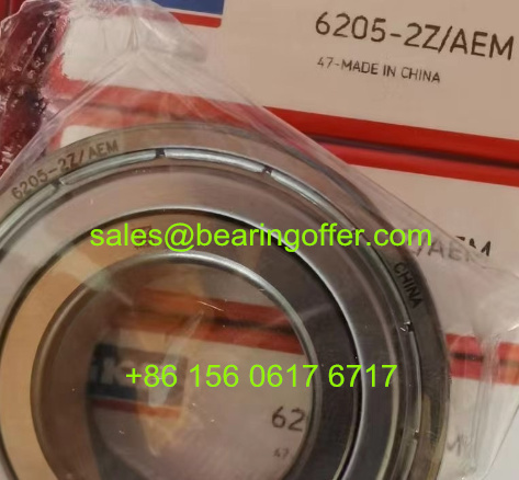 6205-2Z/AEM Deep Groove Ball Bearing 25*52*15 Ball Bearing - Stock for Sale
