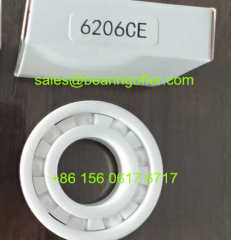 6206CE ZrO2 Ceramic Bearing 30x62x16 Ball Bearing - Stock for Sale