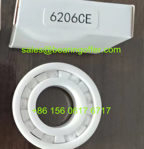 6206CE ZrO2 Ceramic Bearing 30x62x16 Ball Bearing - Stock for Sale