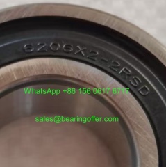 6206X2-2RSD Automobile Bearing 30x62x17 Ball Bearing 6206X2-2RS - Stock for Sale