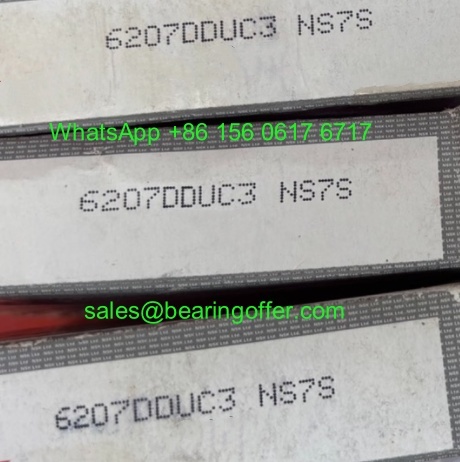 6207DDUC3 Deep Groove Ball Bearing 35x72x17 Rolling Bearing - Stock for Sale
