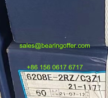 6208E-2RZ/C3Z1 Deep Groove Ball Bearing 21-1177 Ball Bearing - Stock for Sale