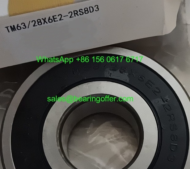 TM63/28X6E2-2RS8D3 Automobile Bearing 28x72x21 Ball Bearing - Stock for Sale