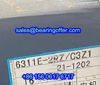 6311E-2RZ/C3Z1 Deep Groove Ball Bearing 21-1202 Ball Bearing - Stock for Sale
