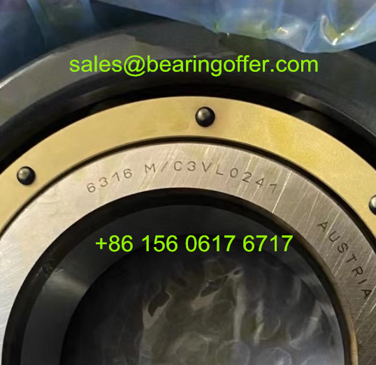 6316M/C3VL0241 Insocoat Ball Bearing 80x170x39 Insulated Bearing - Stock for Sale