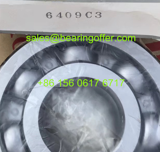 6409C3 Deep Groove Ball Bearing 45x120x29 Rolling Bearing 6409 - Stock for Sale