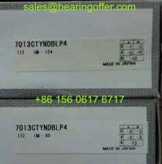 7013CTYNDBLP4 Spindle Bearing 65x100x18 Ball Bearing 7013CDBLP4 - Stock for Sale