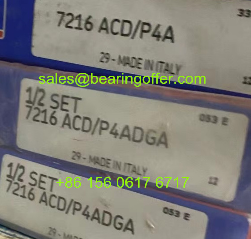 7216ACD/P4A Angular Contact Bearing 80x140x26 Ball Bearing - Stock for Sale