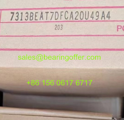 7313BEAT7DFCA20U49A4 Spindle Bearing 65x140x33 Ball Bearing 7313 - Stock for Sale