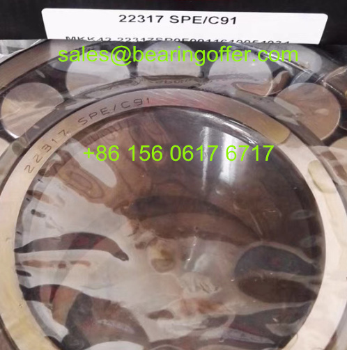 22317SPE/C91 Spherical Roller Bearing 85x180x60 Rolling Bearing - Stock for Sale
