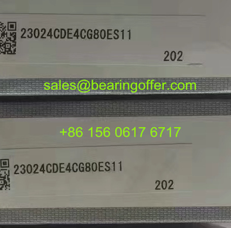 23024CDE4CG80ES11 Spherical Roller Bearing 120x180x46 Rolling Bearing - Stock for Sale