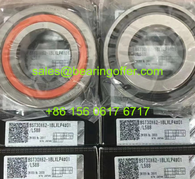 BST30X62-1BLXLP4/L588 Ball Screw Support Bearing 30x62x15 Ball Bearing - Stock for Sale