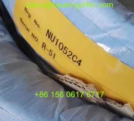 NU1052C4 Cylindrical Roller Bearing 260x400x65 Rolling Bearing NU1052 - Stock for Sale