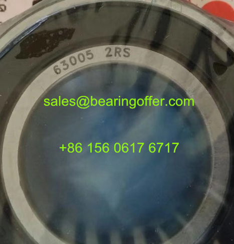 63005-2RS Deep Groove Ball Bearing 25x47x16 Rolling Bearing 63005-A-2RSR - Stock for Sale