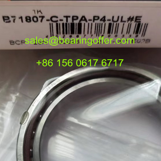 B71807-C-TPA-P4-UL Spindle Bearing 35x47x7 Ball Bearing - Stock for Sale