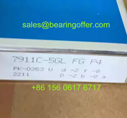 7911C-5GL FG P4 Spindle Bearing 55*80*13 Ball Bearing - Stock for Sale