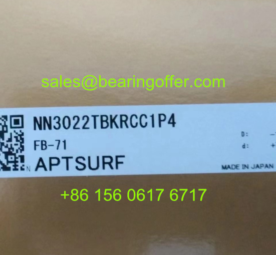 NN3022TBKRCC1P4 Spindle Bearing 110x170x45 Roller Bearing NN3022CC1P4 - Stock for Sale