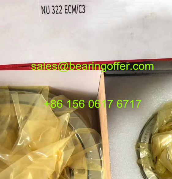 NU322ECM/C3 Cylindrical Roller Bearing 110x240x50 Rolling Bearing - Stock for Sale