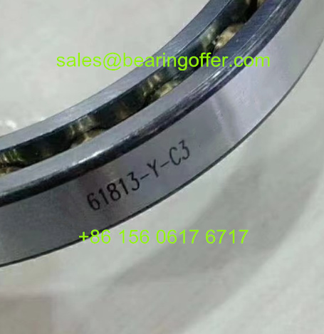 61813-Y-C3 Deep Groove Ball Bearing 65x85x10 Rolling Bearing 61813-Y - Stock for Sale