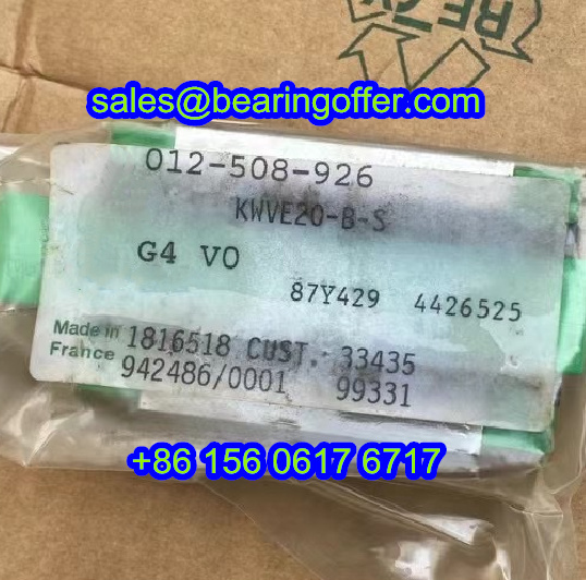 KWVE20-B-S Linear Carriage 25.5x44x71.4 Runner Block - Stock for Sale