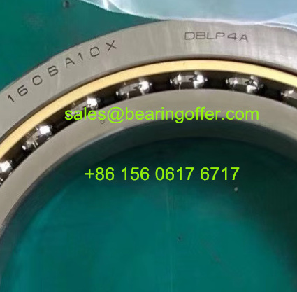 160BA10X Ball Screw Support Bearing 160x240x72 Ball Bearing 160BA10X DBLP4A - Stock for Sale