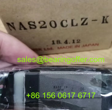 NAS20CLZ-K Linear Carriage 20x42x47.2 Runner Block NAS20CLZ - Stock for Sale