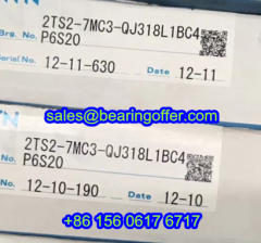 2TS2-7MC3-QJ318L1BC4P6S20 Spindle Bearing 90x190x43 Ball Bearing - Stock for Sale