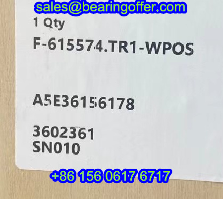 F-615574.TR1-WPOS Tapered Roller Bearing A5E36156178 Roller Bearing 3602361 - Stock for Sale